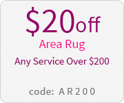 Area Rug - $20 OFF Any Service Over $200 [AR200]